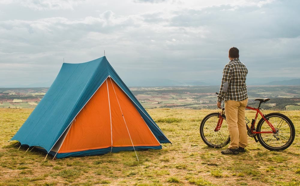 A frame tent A frame tent