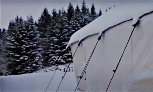 White Duck Large Canvas Wall Tent White Duck Large Canvas Wall Tent