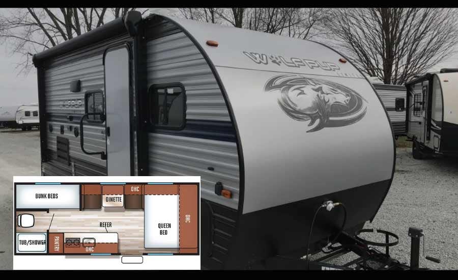 Forest River Cherokee Wolf Pup 16BHS Travel Trailer Forest River Cherokee Wolf Pup 16BHS Travel Trailer