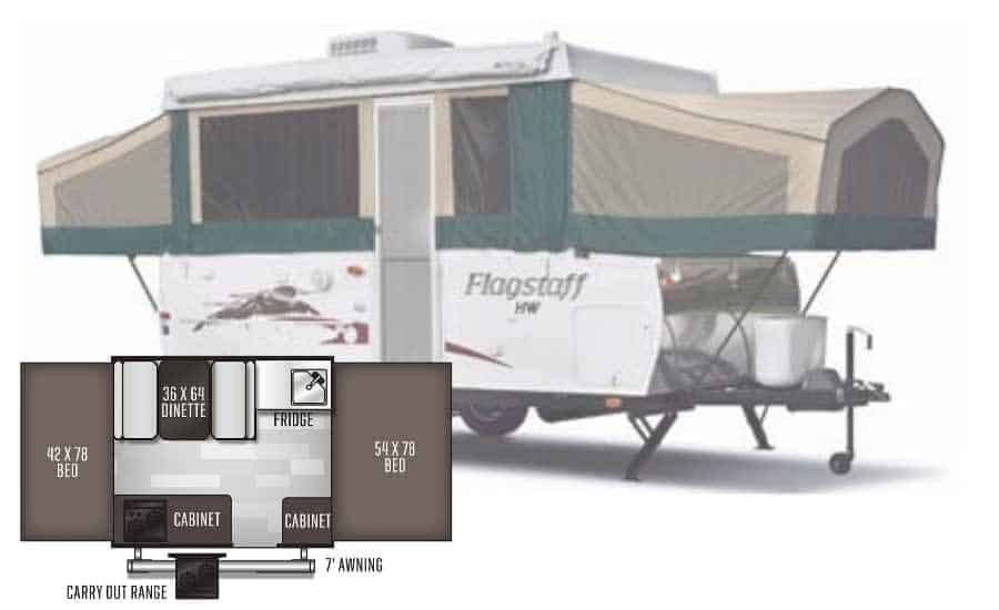 Forest River Flagstaff 176LTD Pop-Up Camper Forest River Flagstaff 176LTD Pop-Up Camper