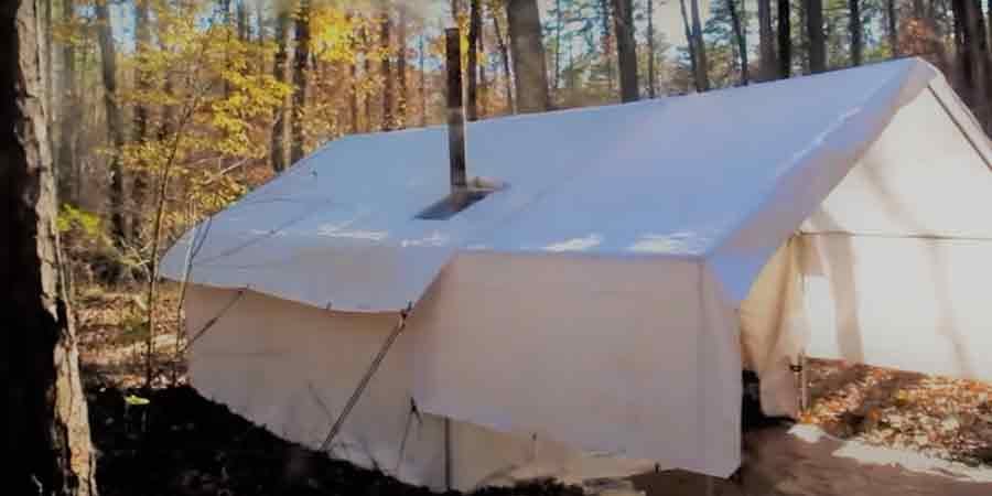 White Duck Canvas Wall Tent White Duck Canvas Wall Tent